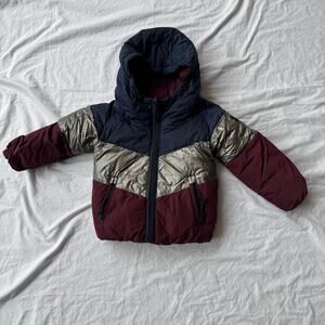 Size 2T Finger in the Nose Down Jacket
